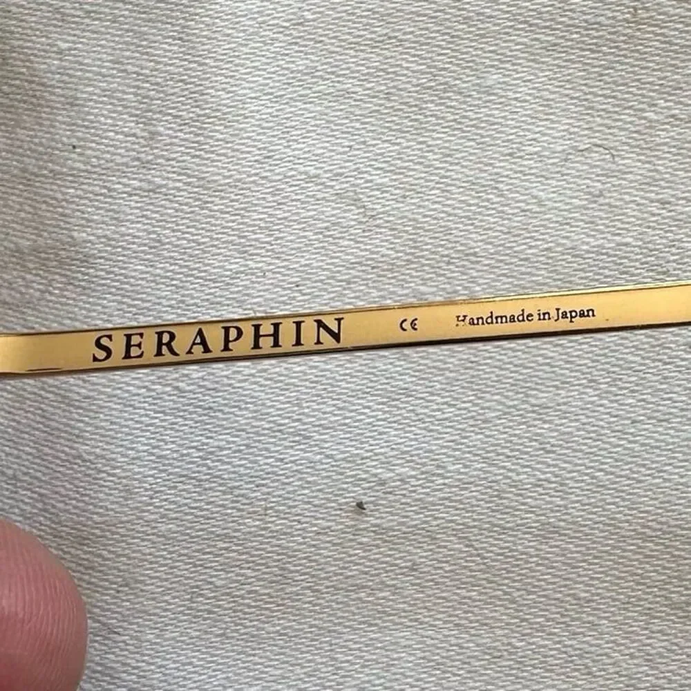 Seraphine Women's Transparent Beige Acetate Eyeglasses
